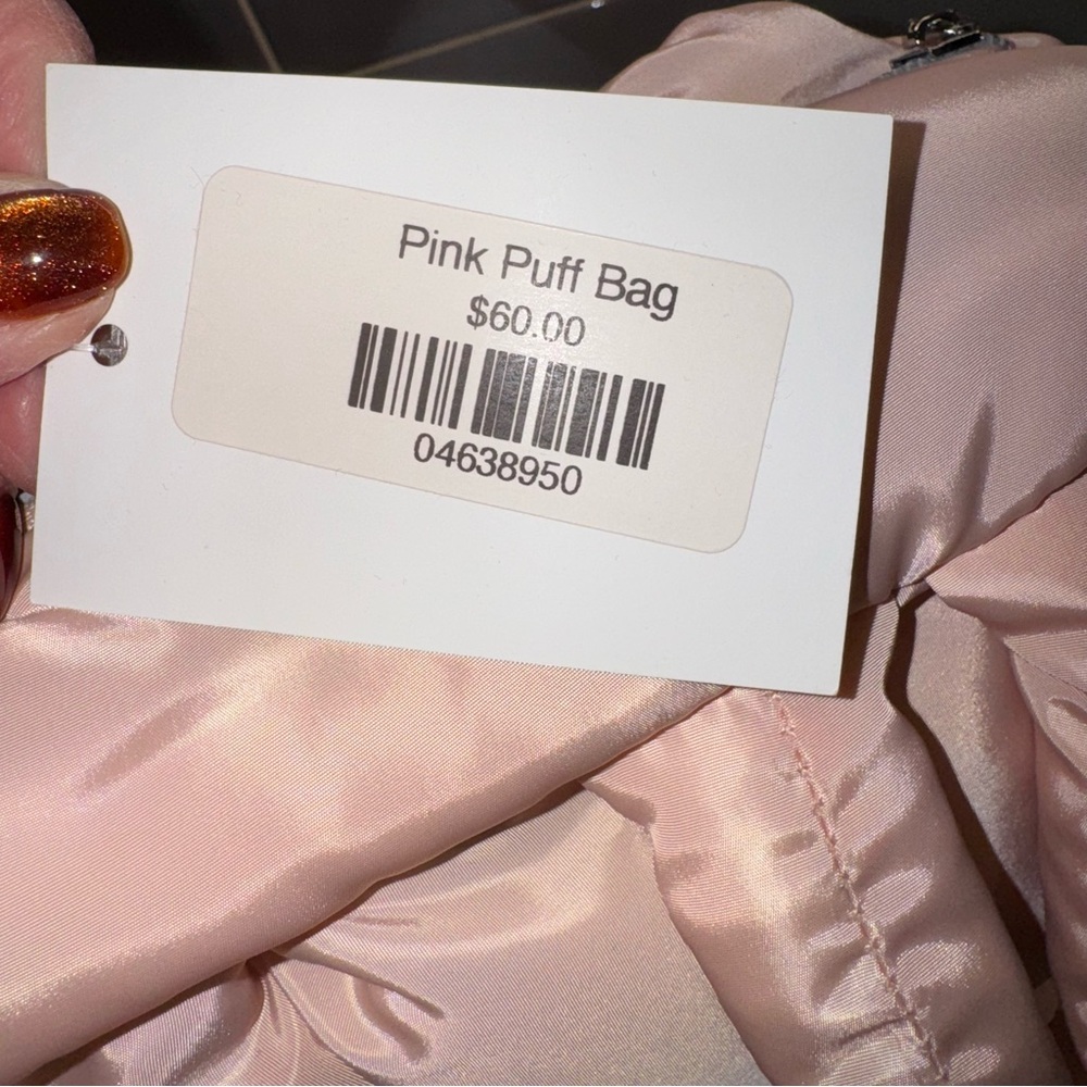 Pink Puff Tote Bag - NWT - Picture 7 of 9